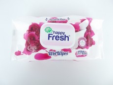 Servetele Umede cu Capac Passion for Roses Happy Fresh (set 120)