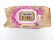 Servetele Umede cu Capac Poem Italian Bougainvillea Ultra Compact (set 100)