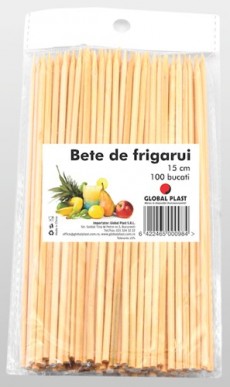 Bete Frigarui Bambus 15cm Global Plast (set 100)
