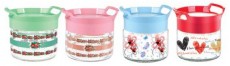 Borcan Floral cu Capac 330CC SARINA S 676