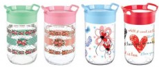 Borcan Floral cu Capac 660CC SARINA S 677