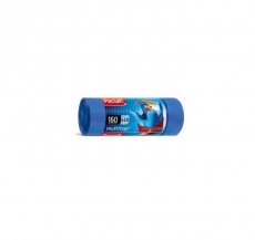 Saci Menaj Multitop 160L LDPE Blue 90 x 125CM Paclan (set 10)