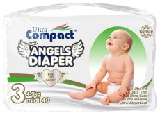 Scutece Baby Midi Ultra Compact (set 40)
