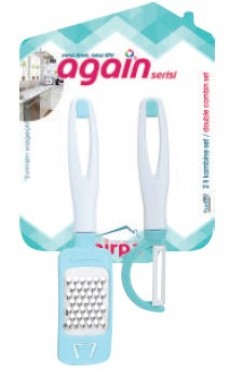 Set 2pcs Curatator Legume + Razatoare Mana BP 416 BIRPA